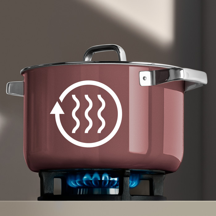 WMF Fusiontec Mineral Pro Pannenset 4-delig Rose Quartz visual leverancier