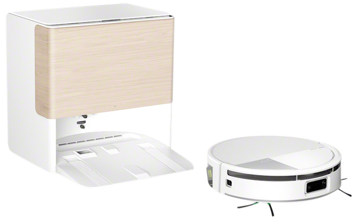 iRobot Roomba Max 705 Combo + White linkerkant