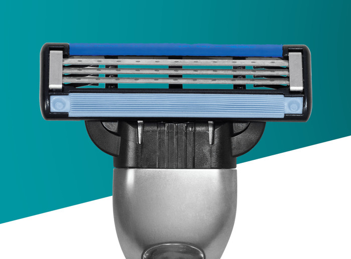 Gillette Mach3 + 12 Navulmesjes detail