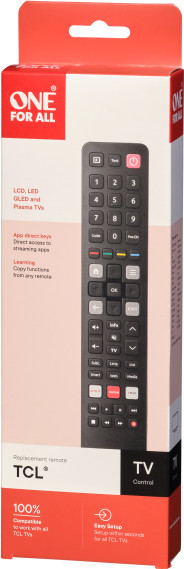 One For All URC4922 TCL afstandsbediening verpakking