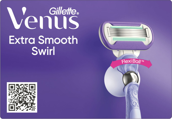 Gillette Venus Extra Smooth Swirl Navulmesjes (10 stuks) verpakking