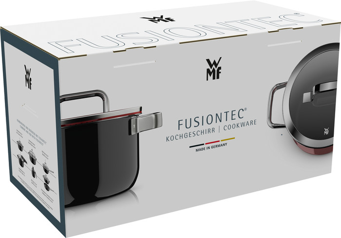WMF Fusiontec Mineral Pro Pannenset 4-delig Zwart verpakking