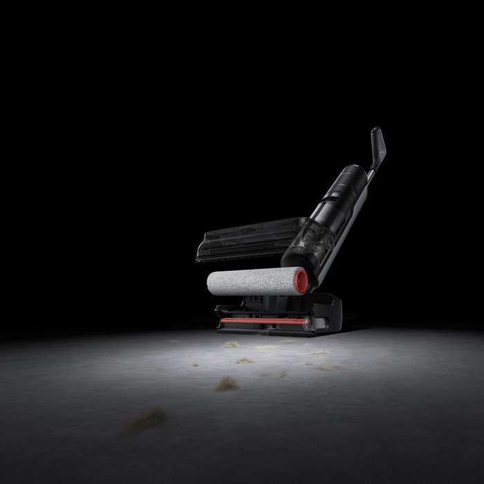 Dreame H15 Pro Foam Wash product in gebruik