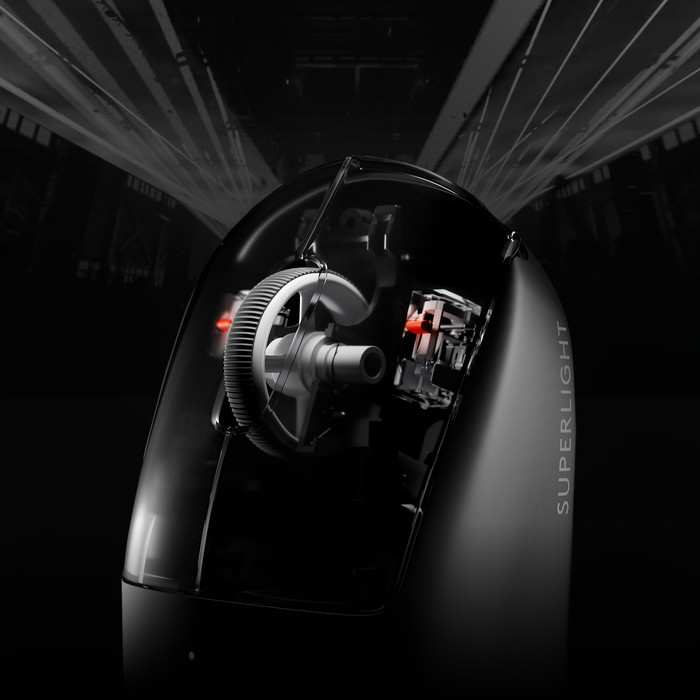 Logitech G PRO X Superlight 2c Draadloze Gaming Muis Zwart visual leverancier