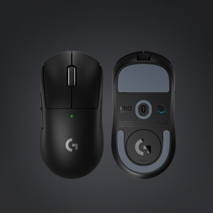 Logitech G PRO X Superlight 2c Draadloze Gaming Muis Zwart visual leverancier