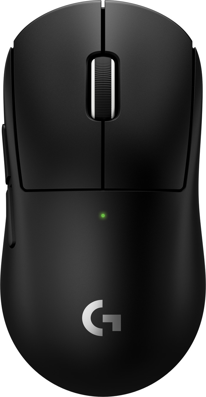 Logitech G PRO X Superlight 2c Draadloze Gaming Muis Zwart bovenkant
