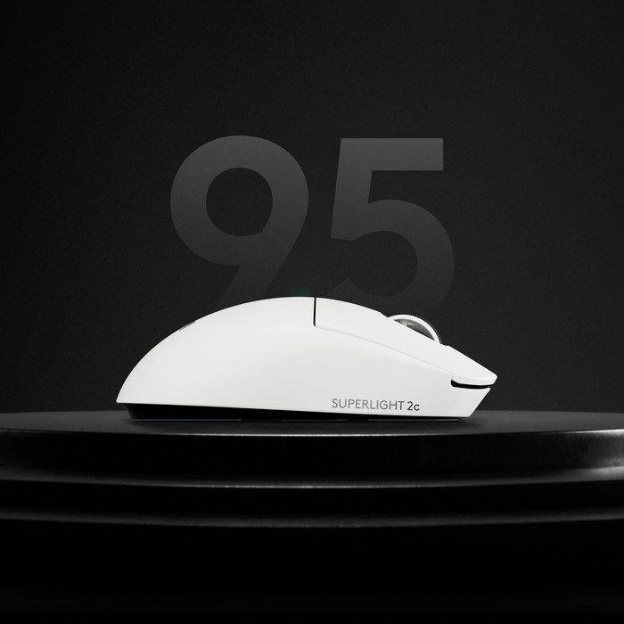 Logitech G PRO X SUPERLIGHT 2c Wireless Gaming Mouse White visual supplier