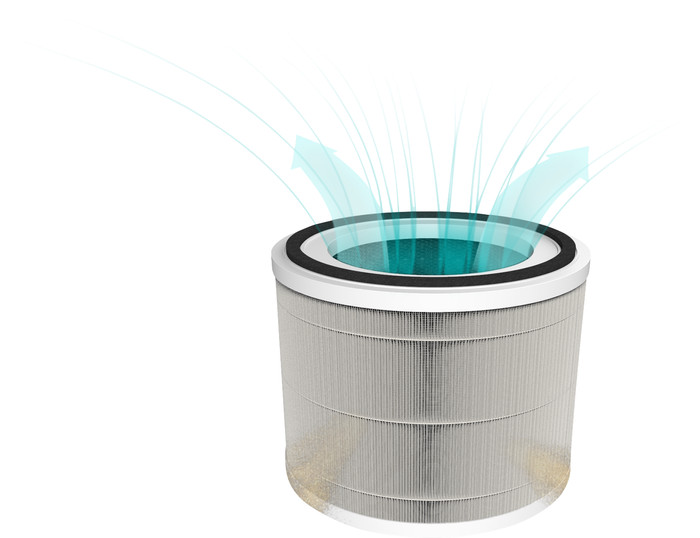 Duux HEPA + Carbon Filter DXPUF06 product in use