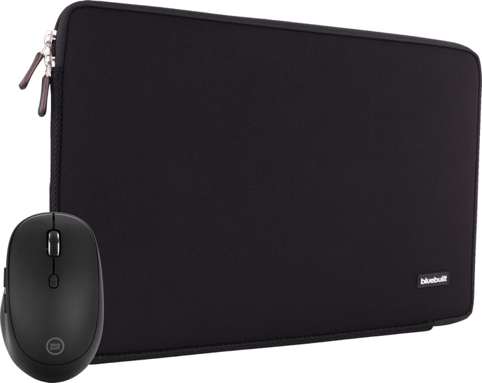 BlueBuilt Laptop Sleeve for Apple MacBook Pro 14 inches + Tradendum Bluetooth Mouse Main Image