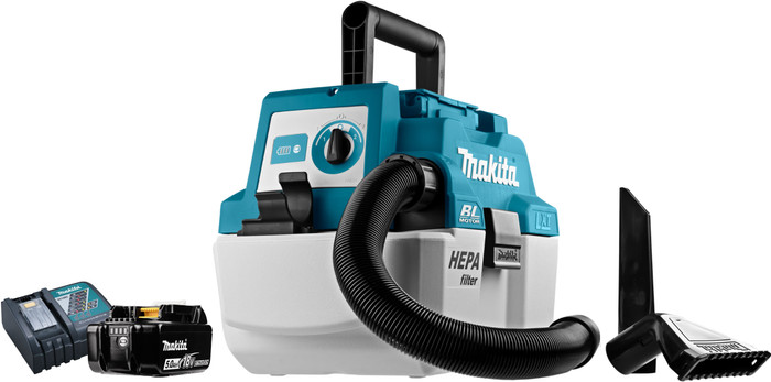 Makita DVC750LZX1 5,0 Ah Accu Starterspakket Main Image