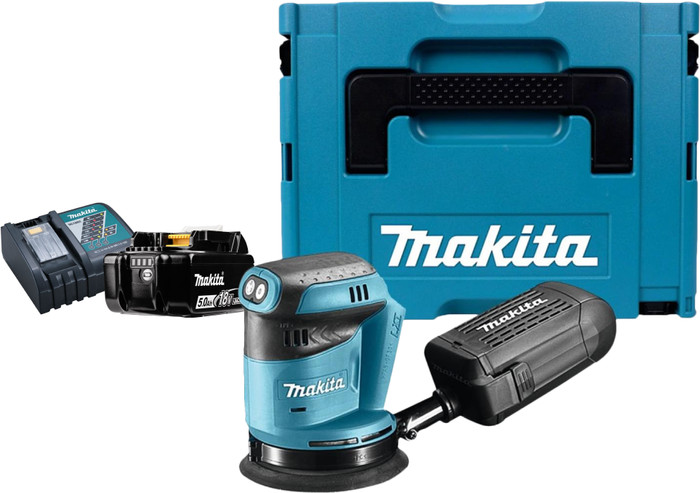 Makita DBO180ZJ 5,0 Ah Accu Starterspakket Main Image