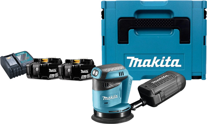 Makita DBO180ZJ 5.0Ah Battery (2x) Starter Pack Main Image