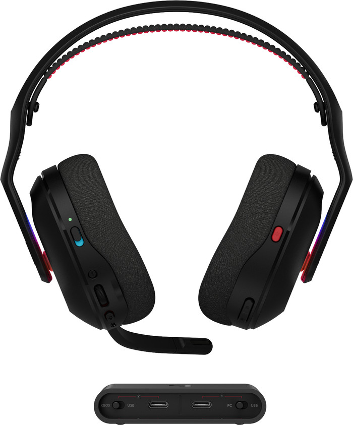 Logitech G Astro A20 X LIGHTSPEED Black front