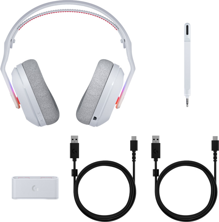 Logitech G Astro A20 X LIGHTSPEED Wit accessoire