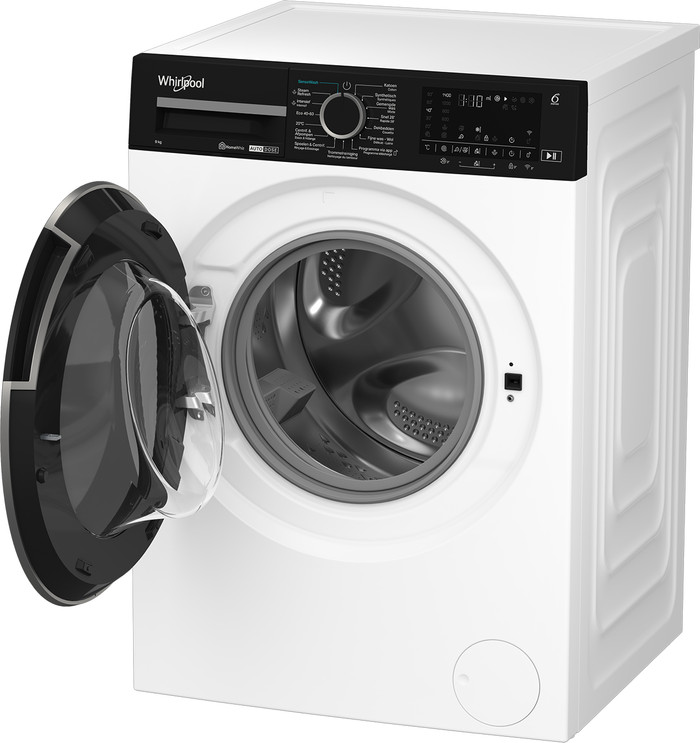 Whirlpool WPM 912W ADS BE AutoDose binnenkant