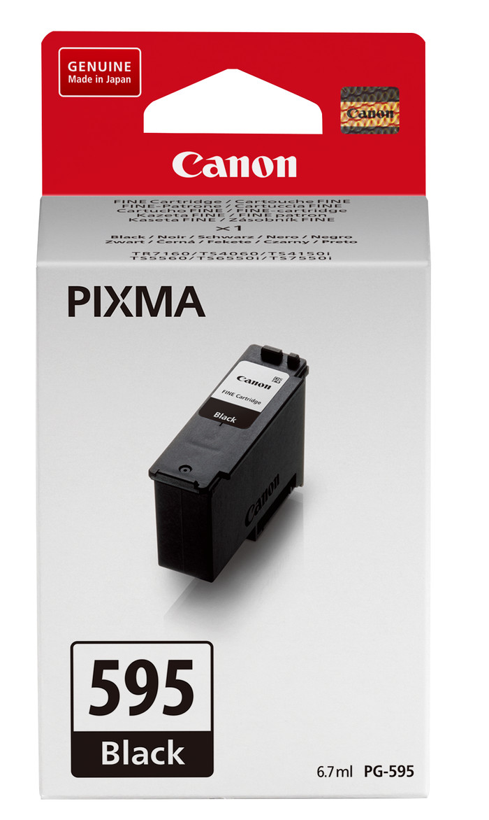 Canon PG-595 Cartridge Zwart Main Image