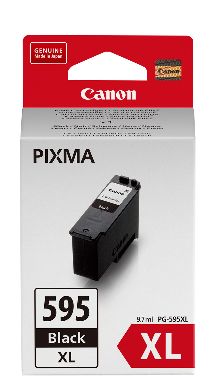 Canon PG-595XL Cartridge Zwart Main Image