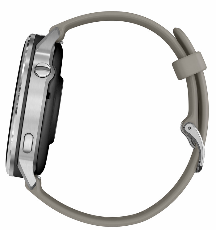 Garmin Venu 4 Silver/Gray 45mm left side