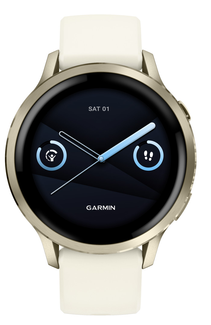 Garmin Venu 4 Goud/Beige 41 mm voorkant
