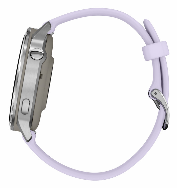Garmin Venu 4 Silver/Purple 41mm left side
