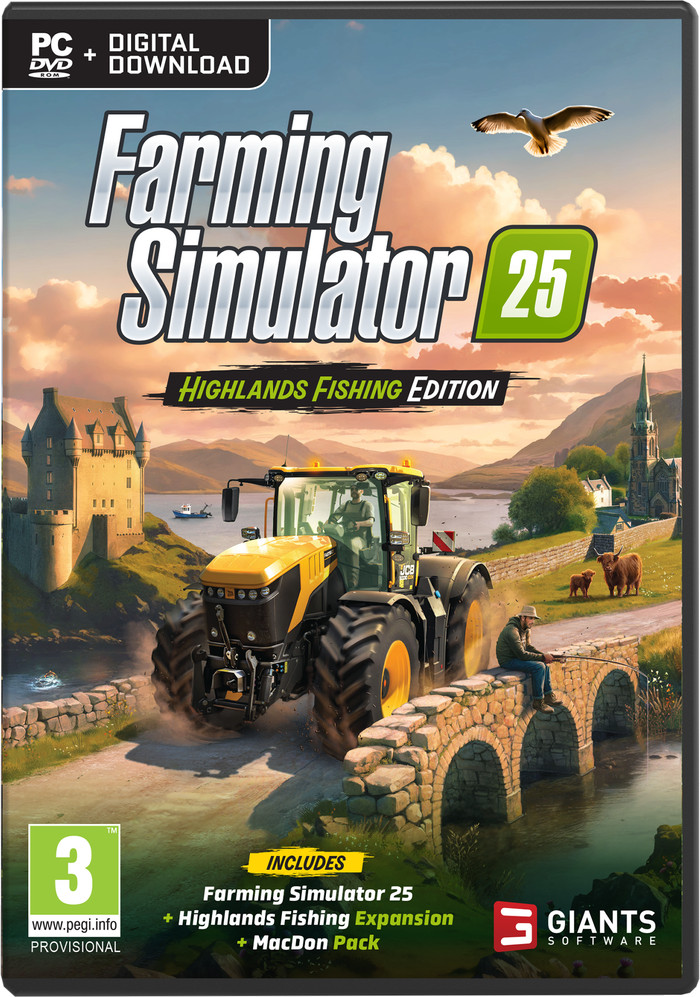 Farming Simulator 25 Highlands Fishing Edition PC Main Image
