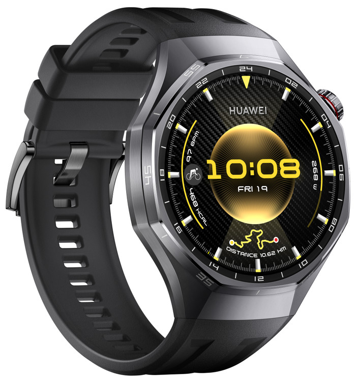 Huawei Watch GT 6 Pro 46 mm Zwart linkerkant