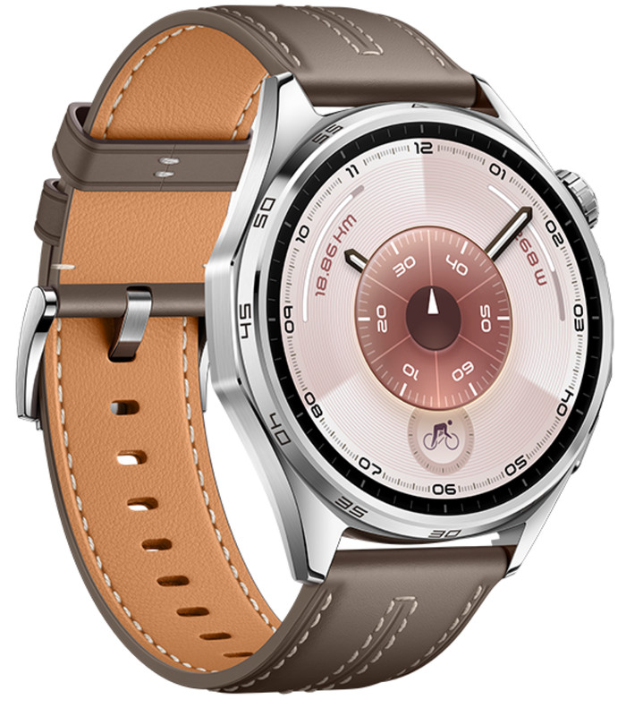 Huawei Watch GT 6 46 mm Zilver/Grijs rechterkant