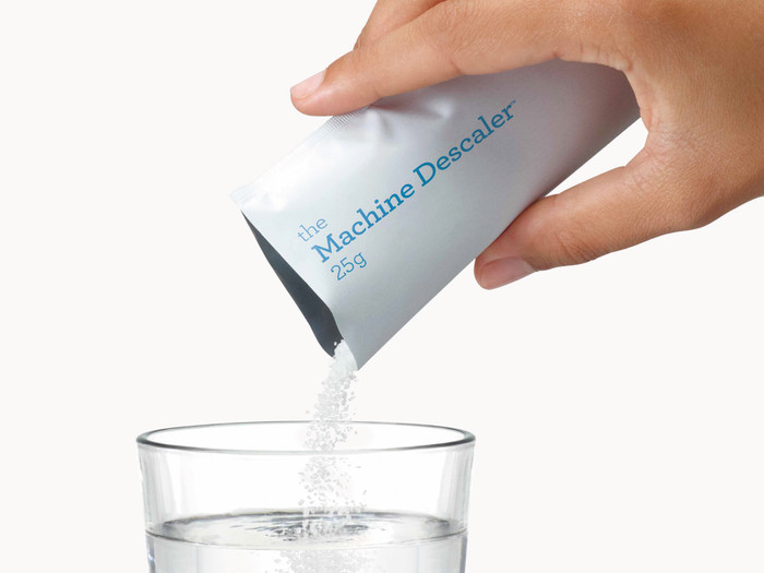 Sage Ontkalker 12 stuks product in gebruik