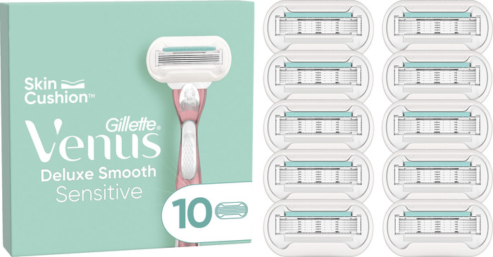 Gillette Venus Deluxe Smooth Sensitive Replacement Blades (10 units) Main Image
