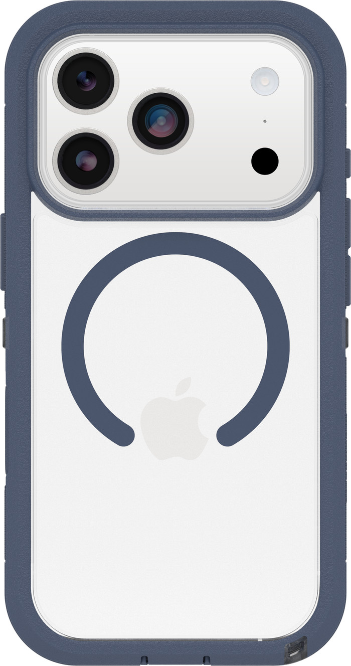 Otterbox Defender Pro XT iPhone 17 Pro Back Cover met MagSafe Magneet Transparant Blauw Main Image