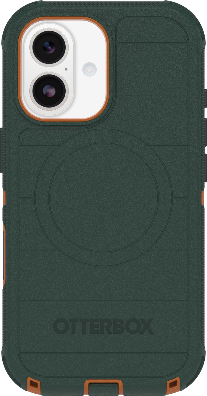 Otterbox Defender Pro iPhone 17 Back Cover met MagSafe Magneet Groen Main Image