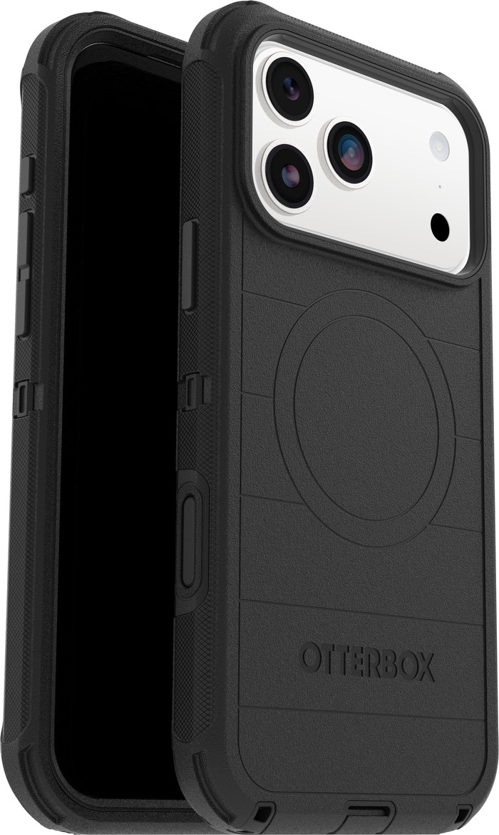 Otterbox Defender Pro iPhone 17 Pro Max Back Cover met MagSafe Magneet Zwart samengesteld product