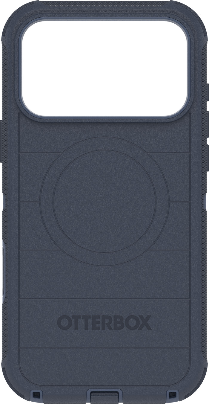 Otterbox Defender Pro iPhone 17 Pro Max Back Cover met MagSafe Magneet Blauw voorkant
