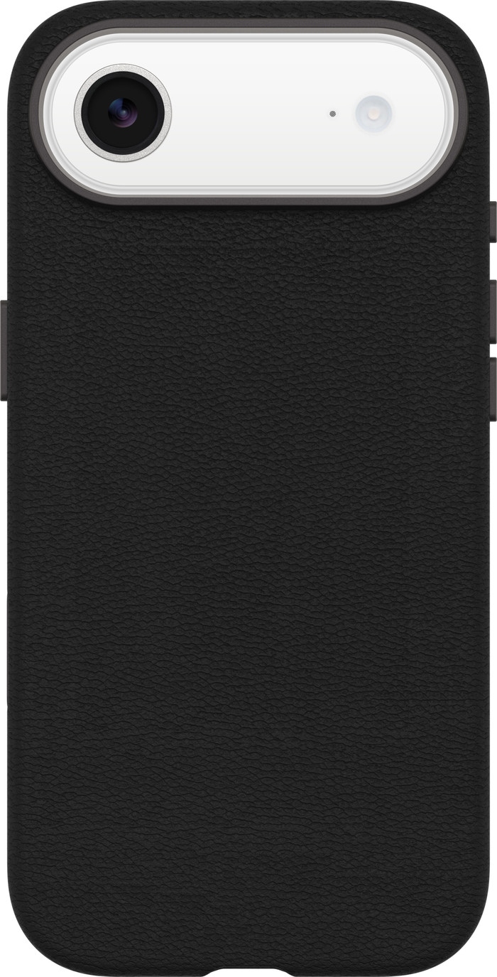 OtterBox Symmetry iPhone 17 Air Back Cover with MagSafe Magnet Leather Black Main Image