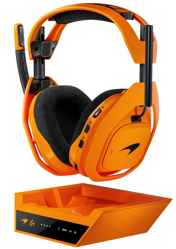 Logitech G Astro A50 X McLaren Racing Edition right side