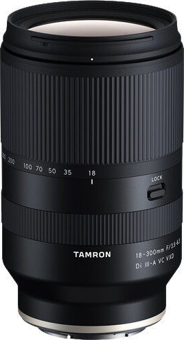 Tamron 18-300mm f/3.5-6.3 Di III-A VC VXD Nikon Z top