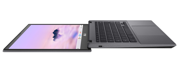 ASUS Chromebook Plus CX3402CVA-PQ0556 linkerkant