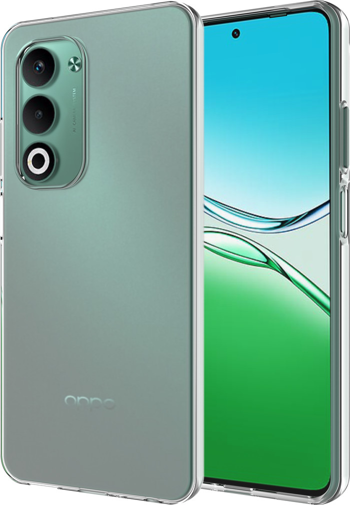 Just in Case Soft Design OPPO A5 5G Back Cover Transparent right side