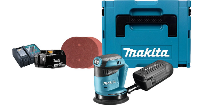 Makita DBO180ZJ 5.0Ah Battery Complete Pack Main Image