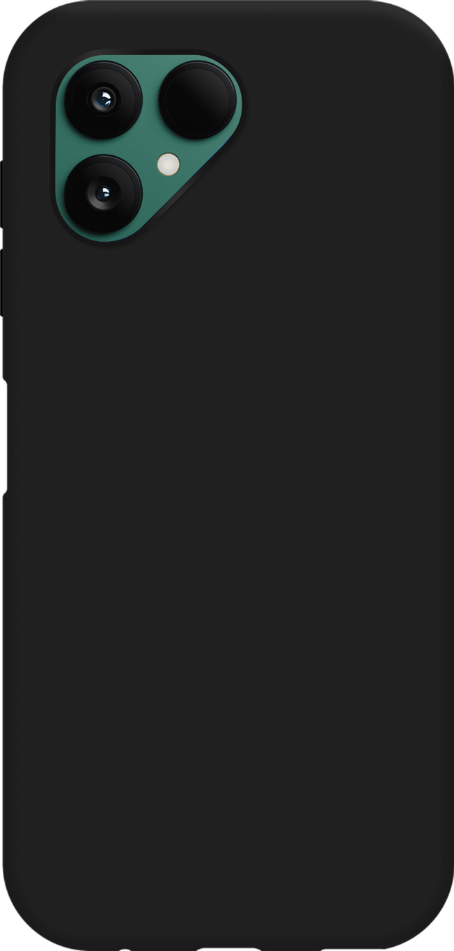 Just in Case Soft Design Fairphone 6 Back Cover Black Main Image