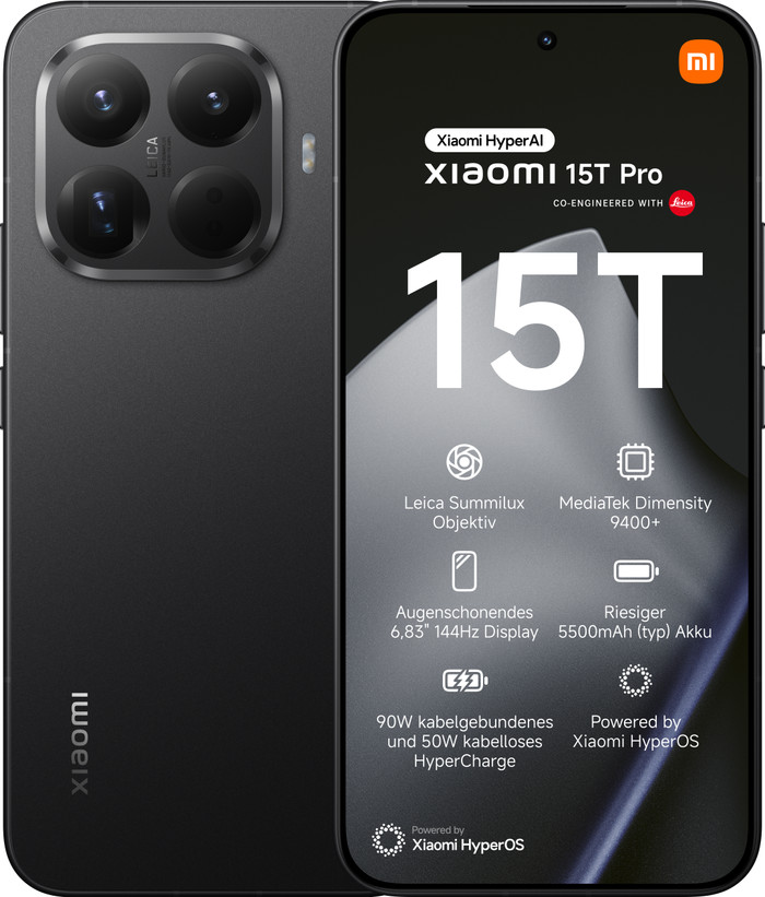 Xiaomi 15T Pro 512 GB Zwart 5G Main Image