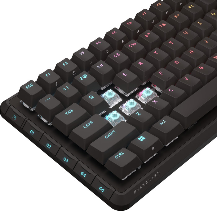 Corsair Vanguard Pro 96 Gaming Toetsenbord Qwerty detail