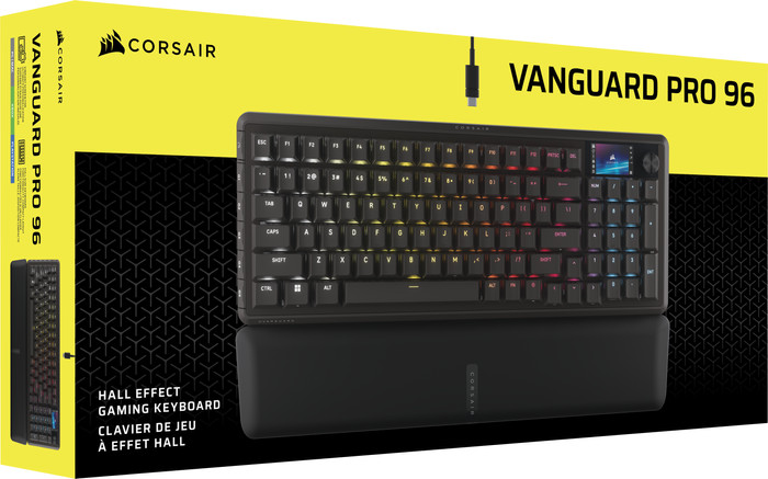 Corsair Vanguard Pro 96 Gaming Toetsenbord Qwerty verpakking