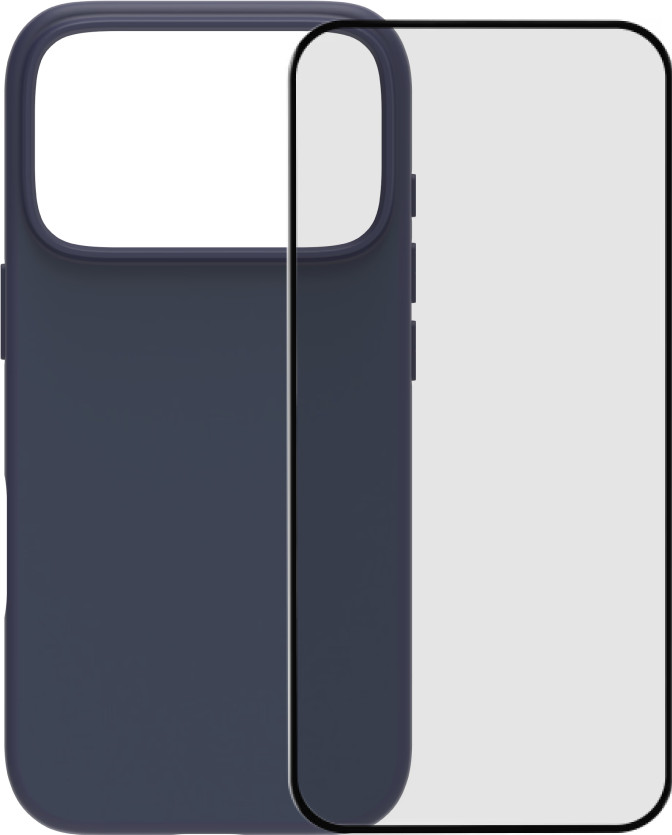 BlueBuilt Protective Back Cover with MagSafe iPhone 17 Pro Blue + iPhone 17 Pro Screen Protector Glass Main Image