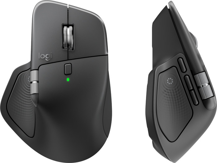 Logitech MX Master 4 Graphite bovenkant