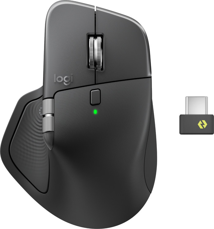 Logitech MX Master 4 Graphite bovenkant