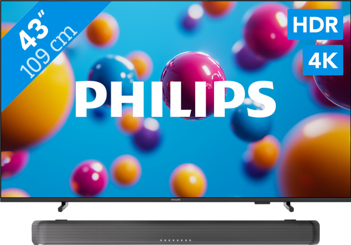 Philips 43 inches PUS7000 4K (2025) + Philips TAB5109 Main Image