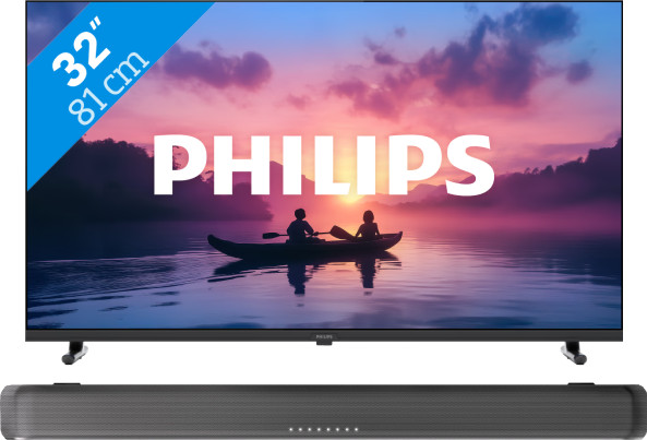 Philips Ambilight 32 inches PFS6000 (2025) + Philips TAB5109 Main Image