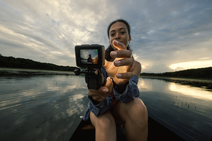 GoPro LIT HERO product in use