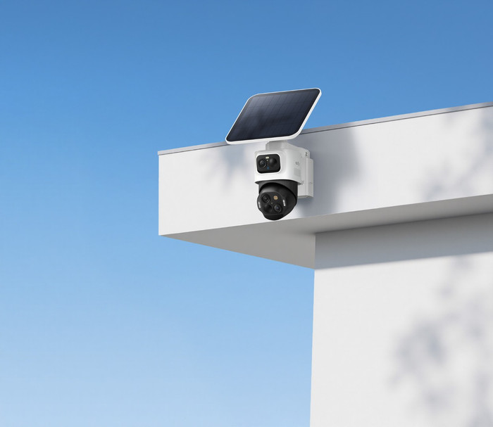 EufyCam S4 Duo Pack + HomeBase 3 + Smart Display E10 product in gebruik